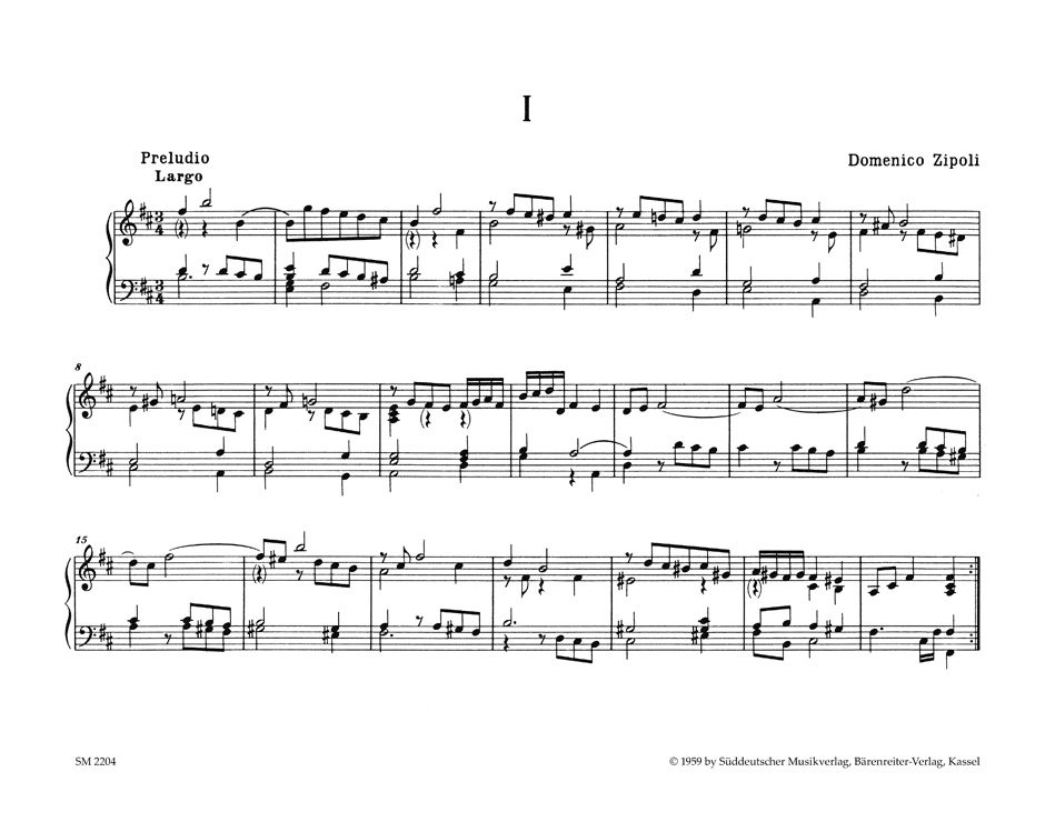 Cembalowerke Volume 2 - Domenico Zipoli - Partition - Clavecin