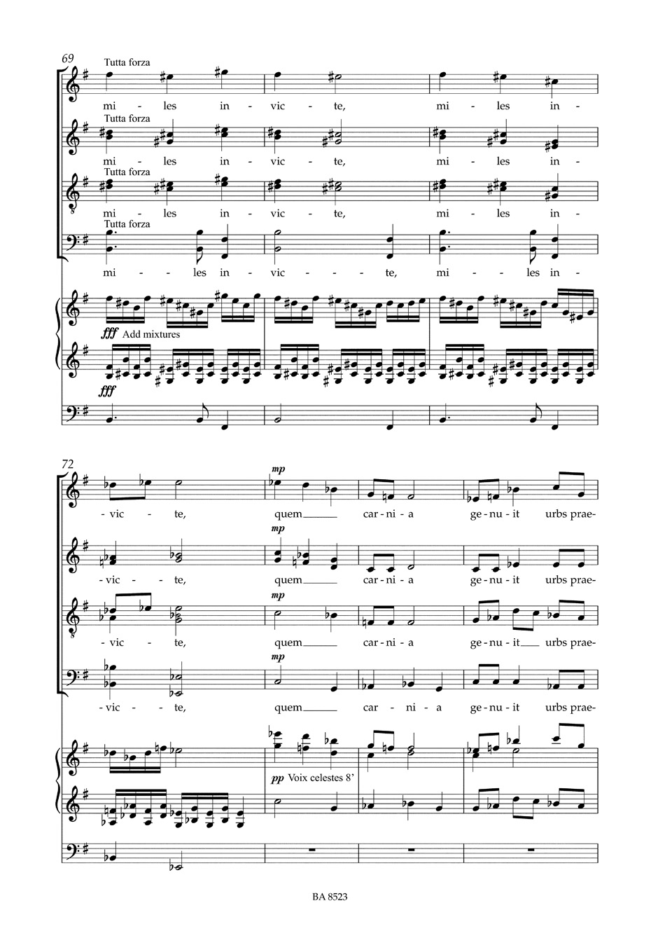 De Sancto pelagio et sancto theodolo - Marten Jansson - Partition