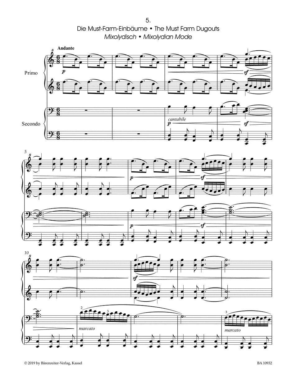 Ancient Modes of Transport - Graham Buckland - Partition - Piano