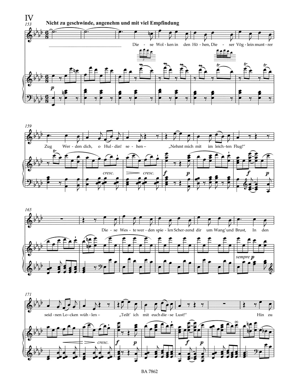 An die Ferne Geliebte Opus 98 - BEETHOVEN - Partition - Mélodies