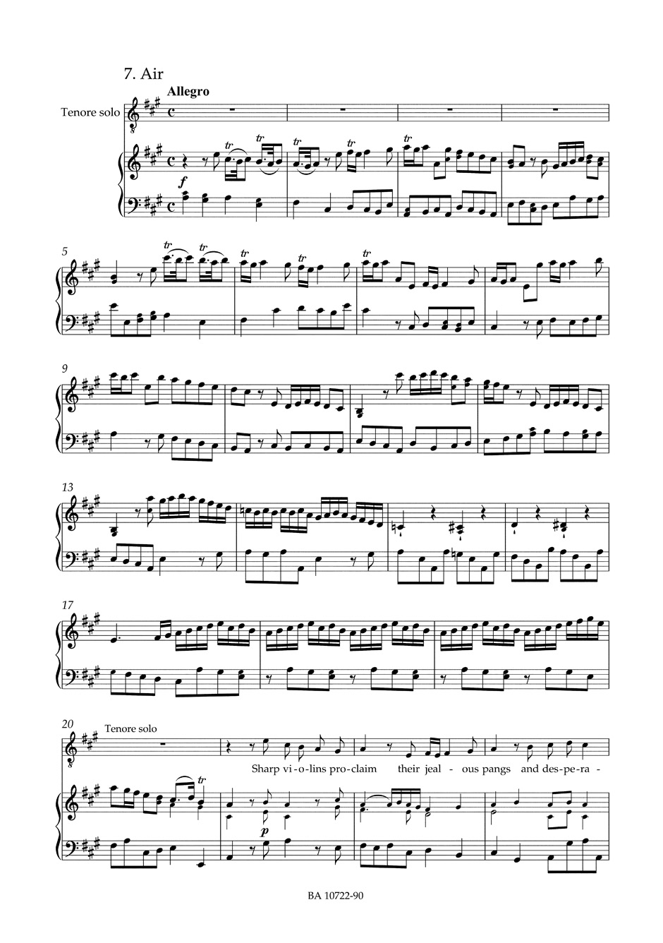 Song for St Cecilia's Day HWV 76 - Georg-Friedrich Haendel - Partition