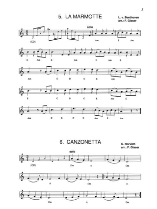 75 Baroque and Classical Pieces - Partition - Flûte à bec