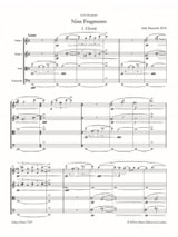 Nine Fragments - String Quartet No. 4 - Sally Beamish, - Partition
