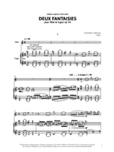 2 Fantaisies - Florentine Mulsant - Partition - Flûte traversière