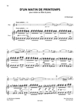 Œuvres françaises choisies pour Flûte et Piano - Partition