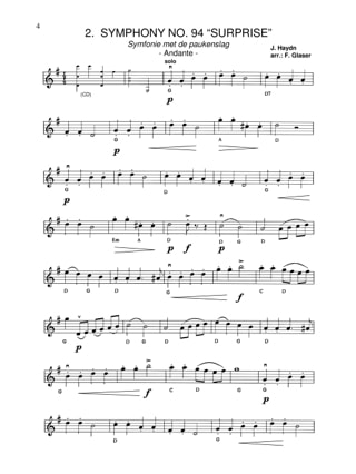 34 Well-Known Classics - Partition - Violon