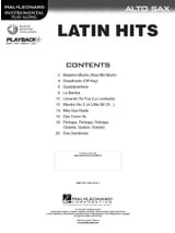 Latin Hits - Partition - Saxophone