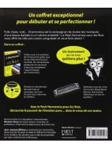 Le pack harmonica pour les nuls avec harmonica, livre et CD