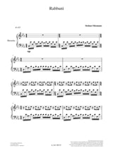 Rabbuni - Stefano Ottomano - Partition - Marimba