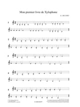 Mon Premier Livre de Xylophone - Gianni Sicchio - Partition