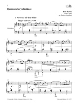 Romanian Folk Dances - BARTOK - Partition - Accordéon