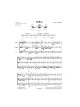Reflets - Johann Lemaire - Partition - Ensemble de percussions