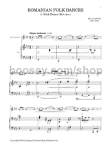 Romanian Folk Dances for Alto Saxophone - BARTOK - Partition