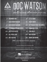 Doc Watson - Guitar Anthology - Doc Watson - Partition - Jazz