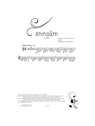 Klezmer Studies - Samuel Berthod - Partition - Clarinette