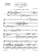 Mélodies et Chansons - HONEGGER - Partition - Mélodies