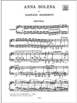 Anna Bolena - DONIZETTI - Partition - Opéras