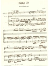 Beatus Vir - Ferdinando Paer - Partition - Clarinette