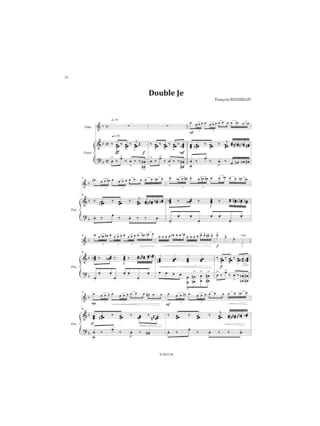 Souffle 2 - Flûte et Piano - Partition - Flûte traversière