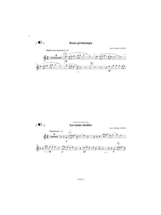 Souffle 1 - Flûte et Piano - Partition - Flûte traversière
