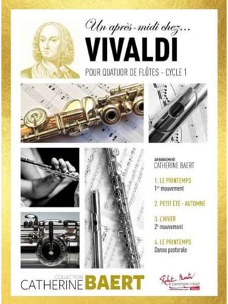 Un après-midi chez.. Vivaldi - VIVALDI - Partition - Flûte traversière