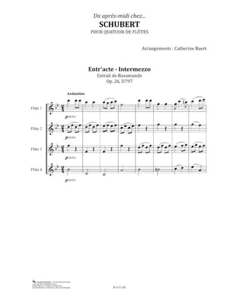 Un après-midi chez... Schubert - Catherine Baert - Partition