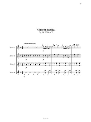 Un après-midi chez... Schubert - Catherine Baert - Partition