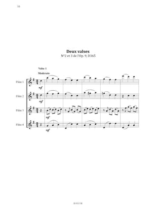 Un après-midi chez... Schubert - Catherine Baert - Partition