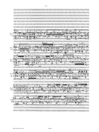 Concerto pour Piano et Orchestre - Philippe Boesmans - Partition