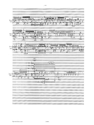 Concerto pour Piano et Orchestre - Philippe Boesmans - Partition