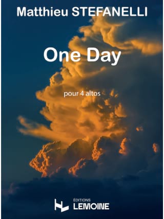 One Day - Matthieu Stefanelli - Partition - Alto
