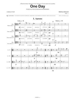 One Day - Matthieu Stefanelli - Partition - Alto