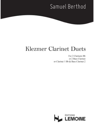 Klezmer Clarinet Duets - Samuel Berthod - Partition - Clarinette