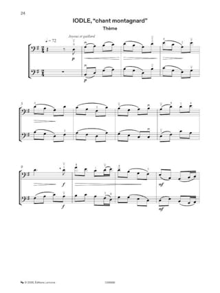 Jeux d'archet - 2 Violoncelles - Frédéric Borsarello - Partition