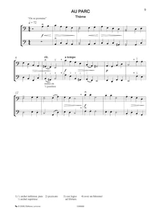 Jeux d'archet - 2 Violoncelles - Frédéric Borsarello - Partition