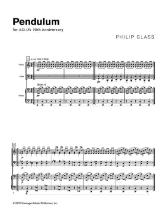 Pendulum - GLASS - Partition - Trios