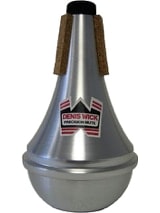 Sourdine DENIS WICK Droite en Aluminium pour TROMPETTE Si bémol ou CORNET
