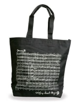 Sac Shopping - NOIR - MOZART - Cadeaux - Musique - Accessoire