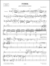 Indrik - Pascal Proust - Partition - Trombone