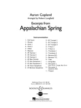 Excerpts from Appalachian Spring - COPLAND - Partition
