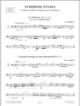 Symphonic-études - Pascal Proust - Partition - Trombone