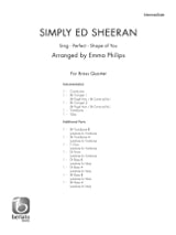 Simply Ed Sheeran - Quatuor de Cuivres - Ed Sheeran - Partition