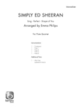 Simply Ed Sheeran - Quatuor de flûtes - Ed Sheeran - Partition