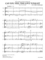 Can You Feel the Love Tonight, The Lion King - Quatuor de Flutes