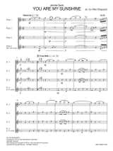You Are My Sunshine - Flute Quartet - Jimmy Davis - Partition