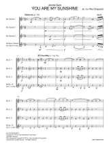 You Are My Sunshine - Clarinet Quartet - Jimmy Davis - Partition