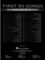 First 50 Songs - Alto - Partition - Alto