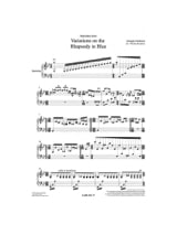 Variations on the Rhapsody in Blue - GERSHWIN - Partition - Marimba