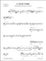 La Rose Noire - Pascal Proust - Partition - Cor