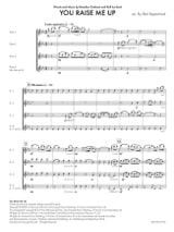 You Raise Me Up - Quatuor de Flûtes - Partition - Flûte traversière